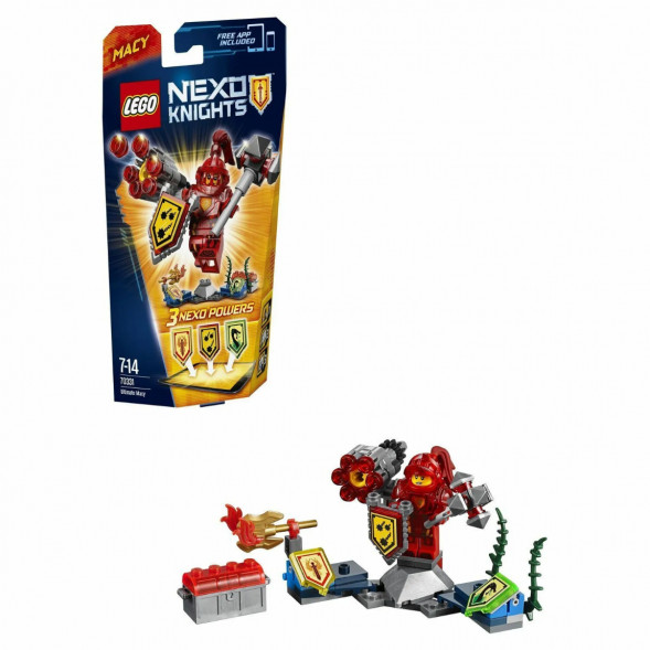 Конструктор LEGO Nexo Knights 70331 Мэйси – Абсолютная сила в Чите