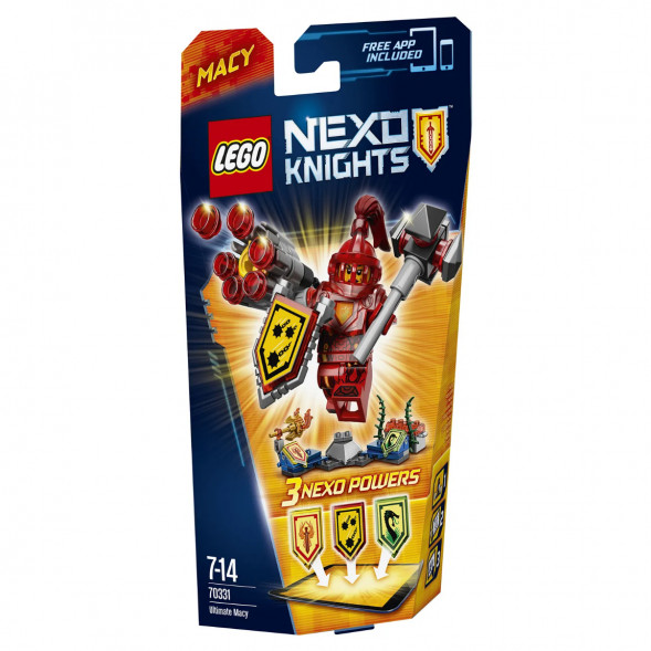 Конструктор LEGO Nexo Knights 70331 Мэйси – Абсолютная сила в Чите