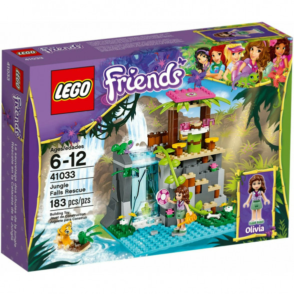 Конструктор LEGO Friends 41033 Спасение тиргёнка у водопада в Чите