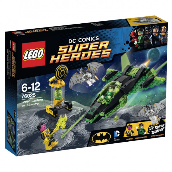 Конструктор LEGO Super Heroes 76025 Зеленый Фонарь против Синестро в Чите