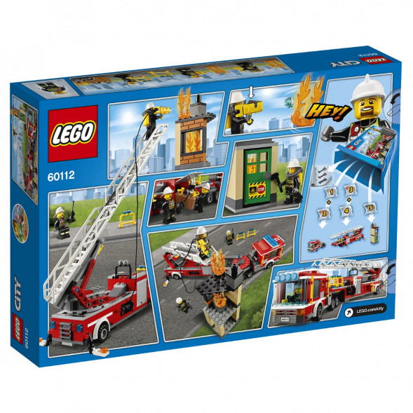 Конструктор LEGO City Fire 60112 Пожарная машина в Чите