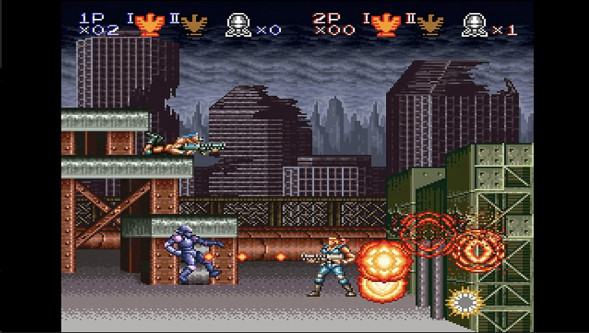 Игра Contra Anniversary Collection [Nintendo Switch, английская версия] в Чите