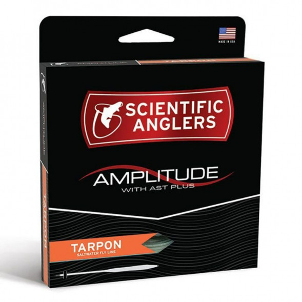 Шнур нахлыстовый Scientific Anglers Amplitude Tarpon 136181 WF-10-F, Black/Sand/Surf в Чите