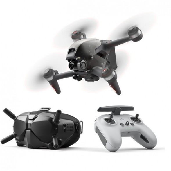 Квадрокоптер DJI FPV Combo (CN), grey в Чите