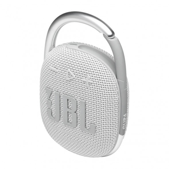 Портативная акустика JBL Clip 4, белый в Чите