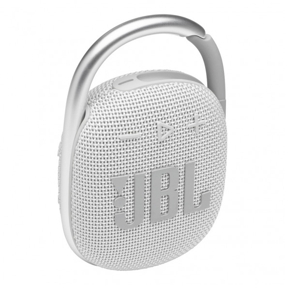 Портативная акустика JBL Clip 4, белый в Чите