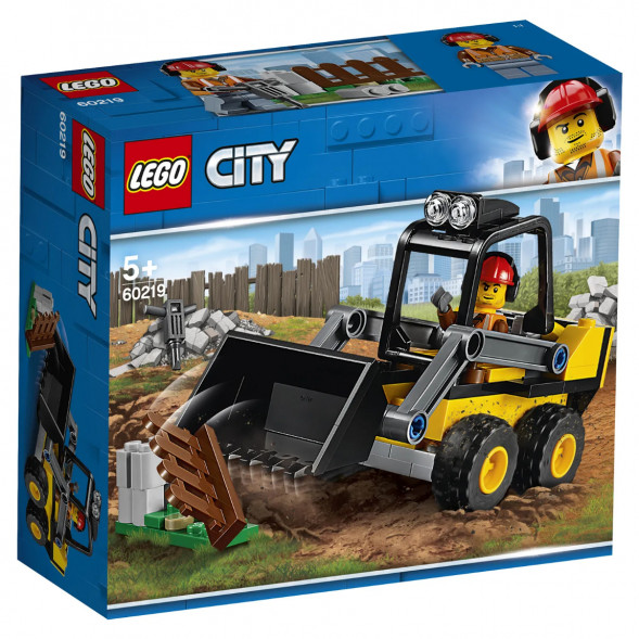 Конструктор LEGO City Great Vehicles 60219 Строительный погрузчик в Чите