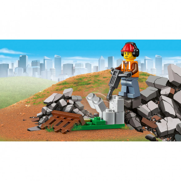 Конструктор LEGO City Great Vehicles 60219 Строительный погрузчик в Чите