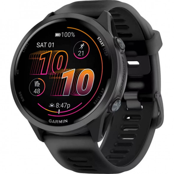 Умные часы Garmin Forerunner 570 47 мм Slate Grey Aluminium/Translucent Black 010-02971-00 в Чите