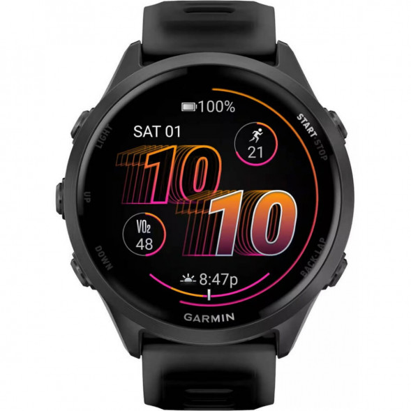 Умные часы Garmin Forerunner 570 47 мм Slate Grey Aluminium/Translucent Black 010-02971-00 в Чите