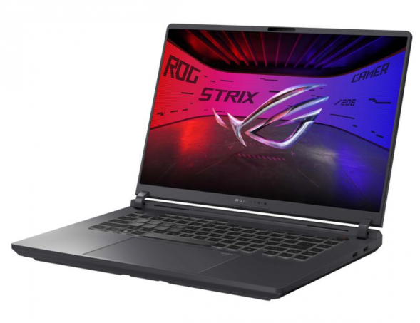 Ноутбук ASUS ROG Strix G16 2025 G615LR-S5222 (Intel Core Ultra 9 275HX 2700MHz/16&amp;quot;/2560x1600/32Gb/1Tb/NVIDIA GeForce RTX 5070Ti/Без ОС) Серый в Чите