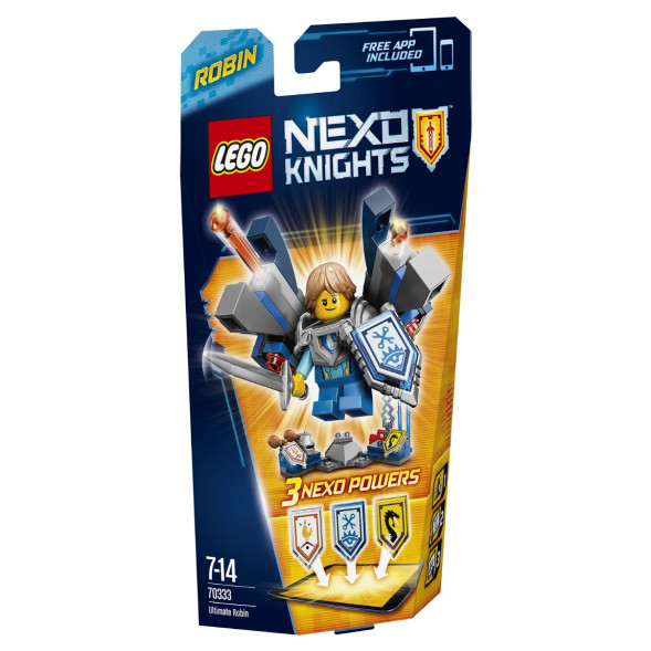 Конструктор LEGO Nexo Knights 70333 Робин – Абсолютная сила в Чите