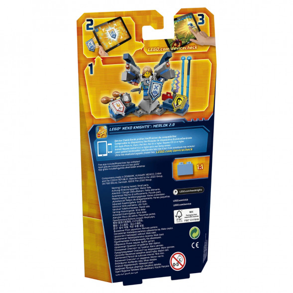 Конструктор LEGO Nexo Knights 70333 Робин – Абсолютная сила в Чите