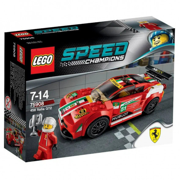 Конструктор LEGO Speed Champions 75908 Феррари 458 Италия GT2 в Чите