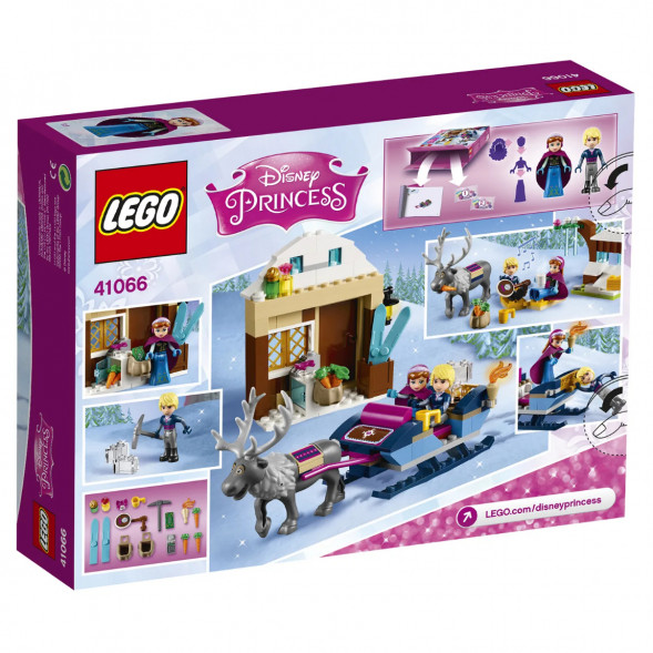 Конструктор LEGO Disney 41066 Princess Анна и Кристоф: прогулка на санях в Чите
