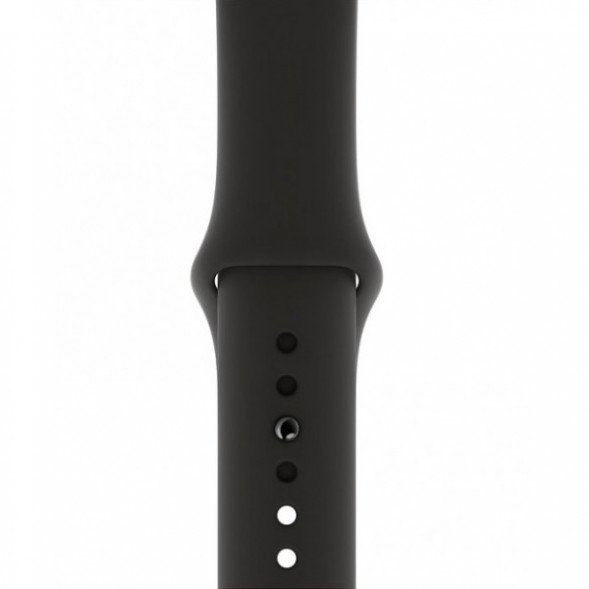 Ремешок для Apple Watch 44mm Black Sport Band (MTPL2ZM/A), черный в Чите