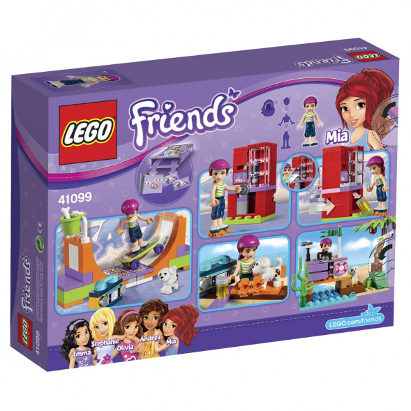 Конструктор LEGO Friends 41099 Скейт-парк в Чите
