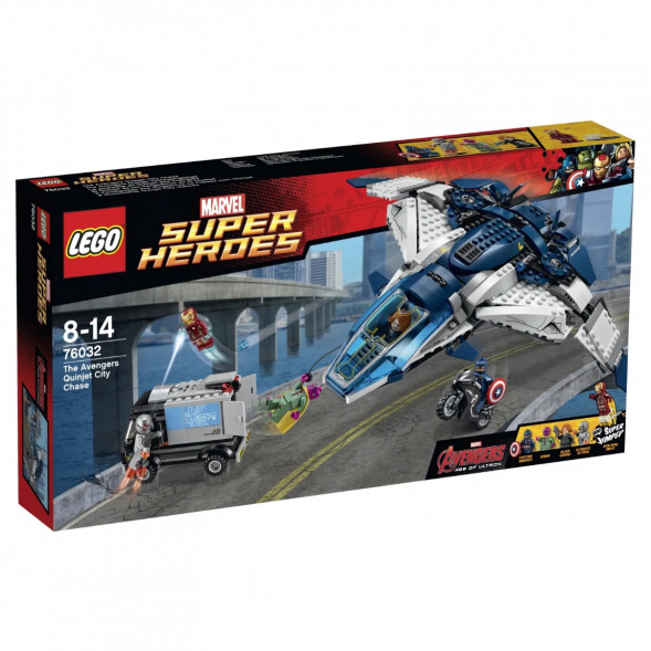 Конструктор LEGO Super Heroes 76032 Погоня на Квинджете Мстителей в Чите