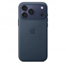 Чехол Apple TechWoven Case с MagSafe для iPhone 17 Pro Max, синий