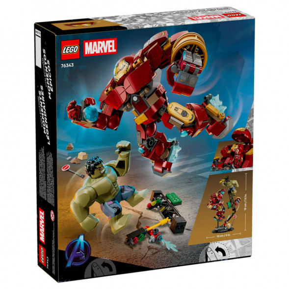 Конструктор LEGO Super Heroes 76343 Легендарная битва Халкбастера против Халка в Чите