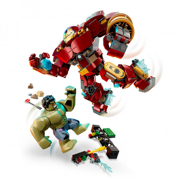 Конструктор LEGO Super Heroes 76343 Легендарная битва Халкбастера против Халка в Чите