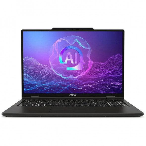 Ноутбук MSI VenturePro 16 AI A2HVEG-033XRU (16&amp;quot;, OLED, Intel Core Ultra 7 255H 2ГГц, 16 ядер, 16ГБ DDR5, 1ТБ SSD, NVIDIA GeForce RTX 4050 - 6 ГБ, FreeDOS), серый в Чите