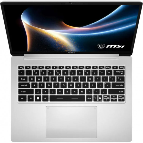 Ноутбук MSI Modern 14S AI+ G3MG-011XRU (14&amp;quot;, OLED, Intel Core Ultra 5 322 2.5ГГц, 6 ядер, 16ГБ DDR5, 512ГБ SSD, Intel Graphics, без ОС), серебристый в Чите