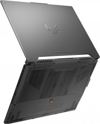 Ноутбук ASUS TUF Gaming 15 FA507NV-LP160 AMD Ryzen 5 7535HS, RAM 16 ГБ, SSD 512 ГБ, NVIDIA GeForce RTX 4060 для ноутбуков (8 Гб), Без системы, (90NR0E85-M00DT0), серый