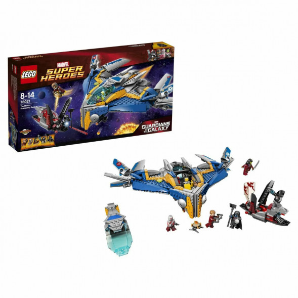 Конструктор LEGO Super Heroes 76021 Спасение космического корабля «Милано» в Чите
