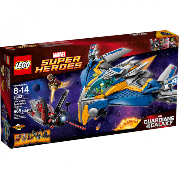 Конструктор LEGO Super Heroes 76021 Спасение космического корабля «Милано» в Чите