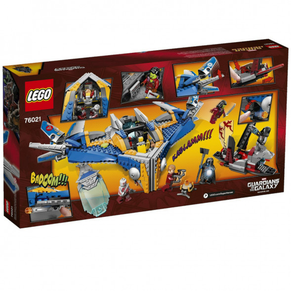 Конструктор LEGO Super Heroes 76021 Спасение космического корабля «Милано» в Чите