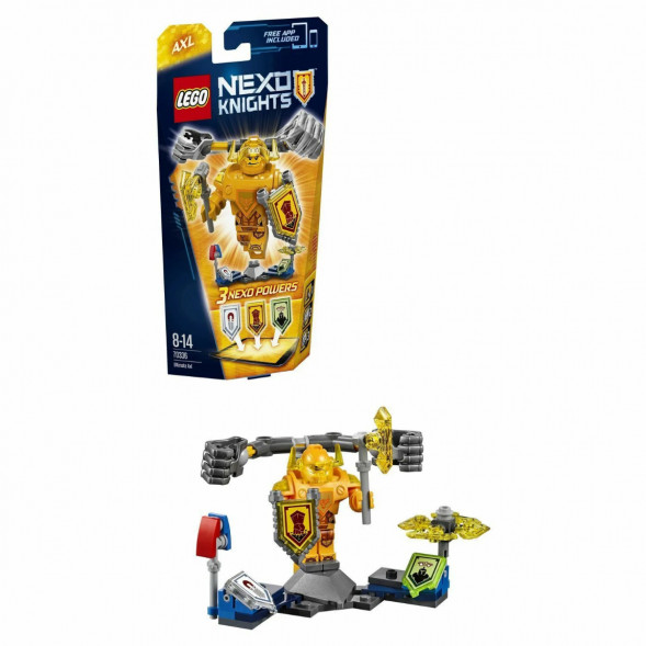 Конструктор LEGO Nexo Knights 70336 Аксель — Абсолютная сила в Чите