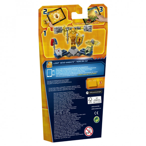 Конструктор LEGO Nexo Knights 70336 Аксель — Абсолютная сила в Чите