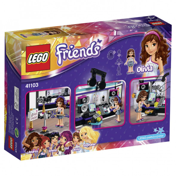 Конструктор LEGO Friends 41103 Поп звезда: студия звукозаписи в Чите