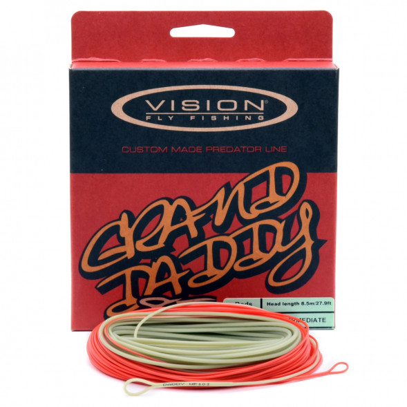 Рыболовный шнур Vision Grand Daddy Rods 10 Intermediate VGD10I в Чите