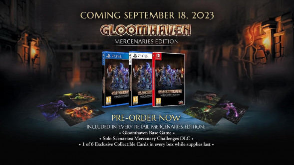 Игра Gloomhaven. Mercenaries Edition [PS4, английская версия] в Чите