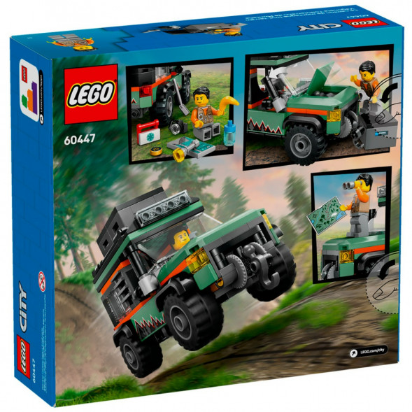 Конструктор LEGO City 60447 Внедорожный горный грузовик в Чите