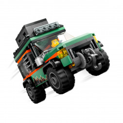 Конструктор LEGO City 60447 Внедорожный горный грузовик