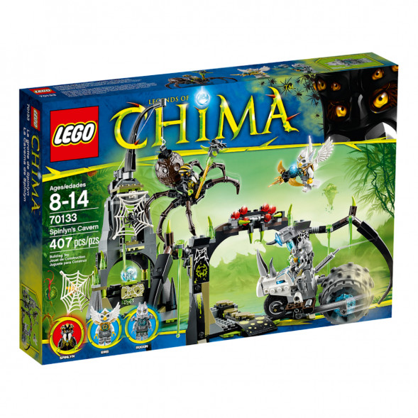Конструктор LEGO Legends Of Chima 70133 Пещера Спинлина в Чите