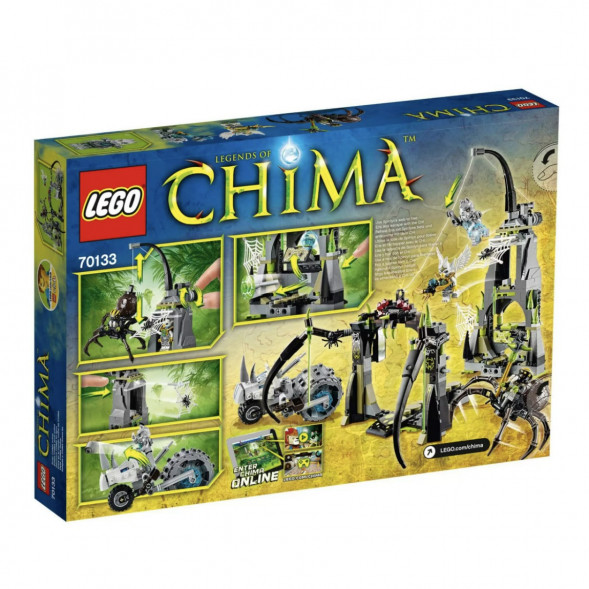 Конструктор LEGO Legends Of Chima 70133 Пещера Спинлина в Чите