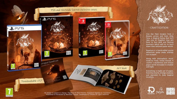 Игра Papetura. Craft Edition [Nintendo Switch, русские субтитры] в Чите