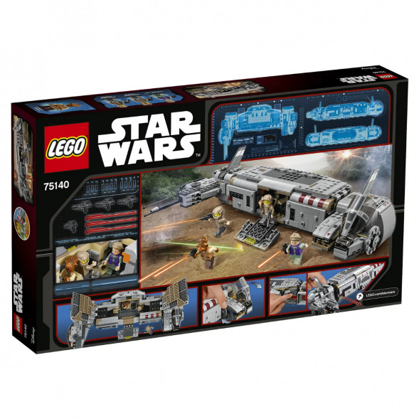 Конструктор LEGO Star Wars 75140 Военный транспорт Сопротивления в Чите