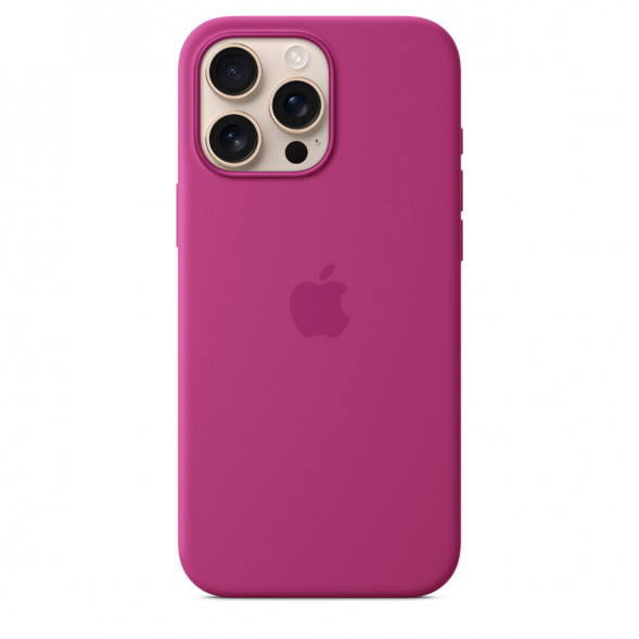 Чехол Apple для iPhone 16 Pro Max Silicone MagSafe, Fuchsia (MYYX3ZM/A) в Чите