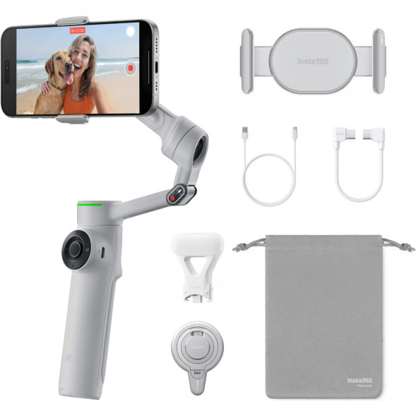 Стабилизатор Insta360 Flow 2 Pro Creator Kit, Stone Gray в Чите