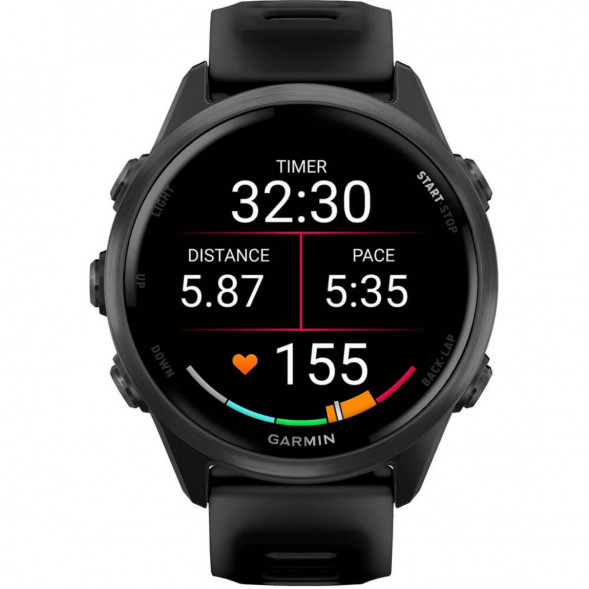 Умные часы Garmin Forerunner 570 42 мм Slate Grey Aluminium/Translucent Black 010-02970-00 в Чите