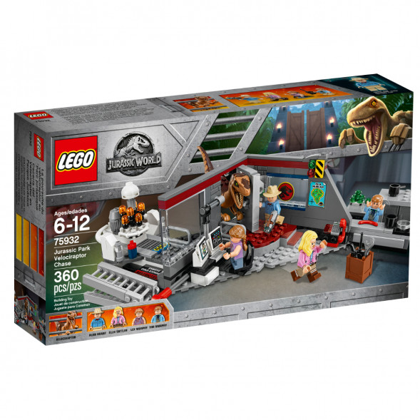 Конструктор LEGO Jurassic World 75932 Охота на рапторов в Парке Юрского Периода в Чите