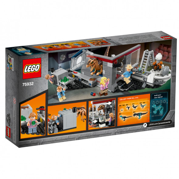 Конструктор LEGO Jurassic World 75932 Охота на рапторов в Парке Юрского Периода в Чите