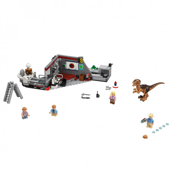 Конструктор LEGO Jurassic World 75932 Охота на рапторов в Парке Юрского Периода в Чите