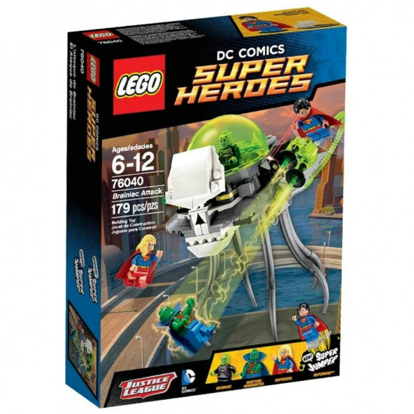 Конструктор LEGO Super Heroes 76040 Атака Брейниака в Чите