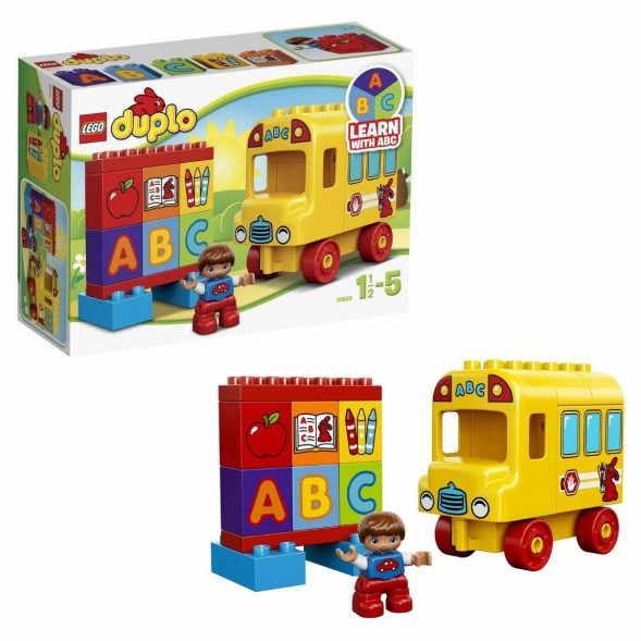 Конструктор LEGO DUPLO 10603 Мой первый автобус в Чите